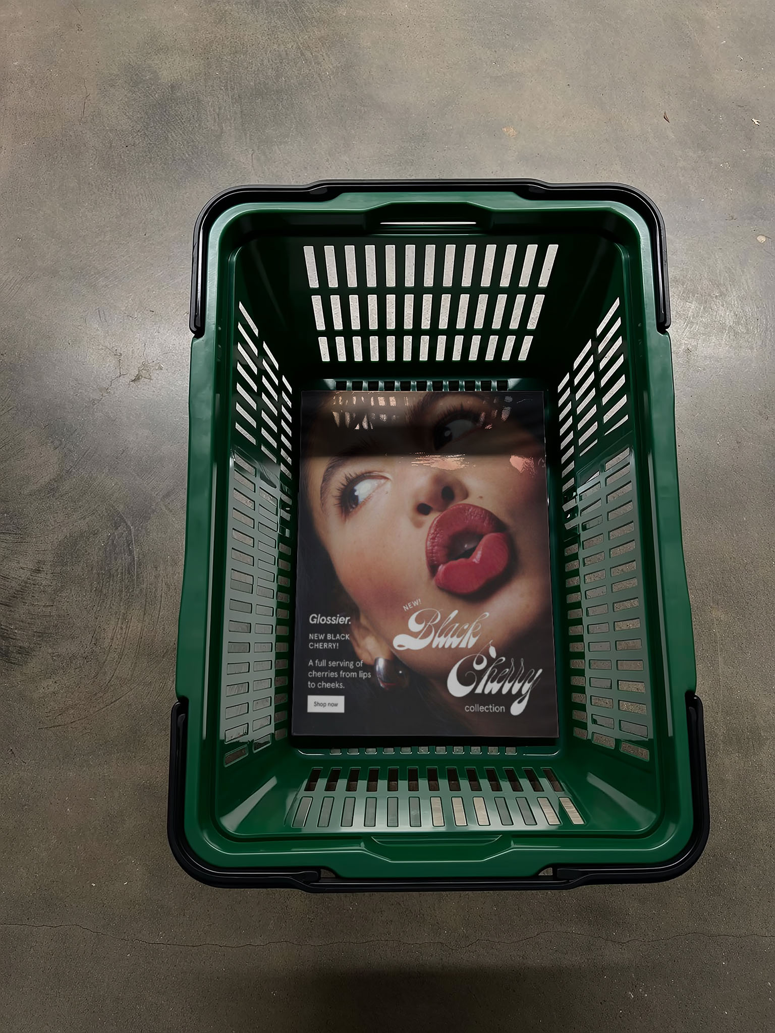 Magazine in Shopping Basket