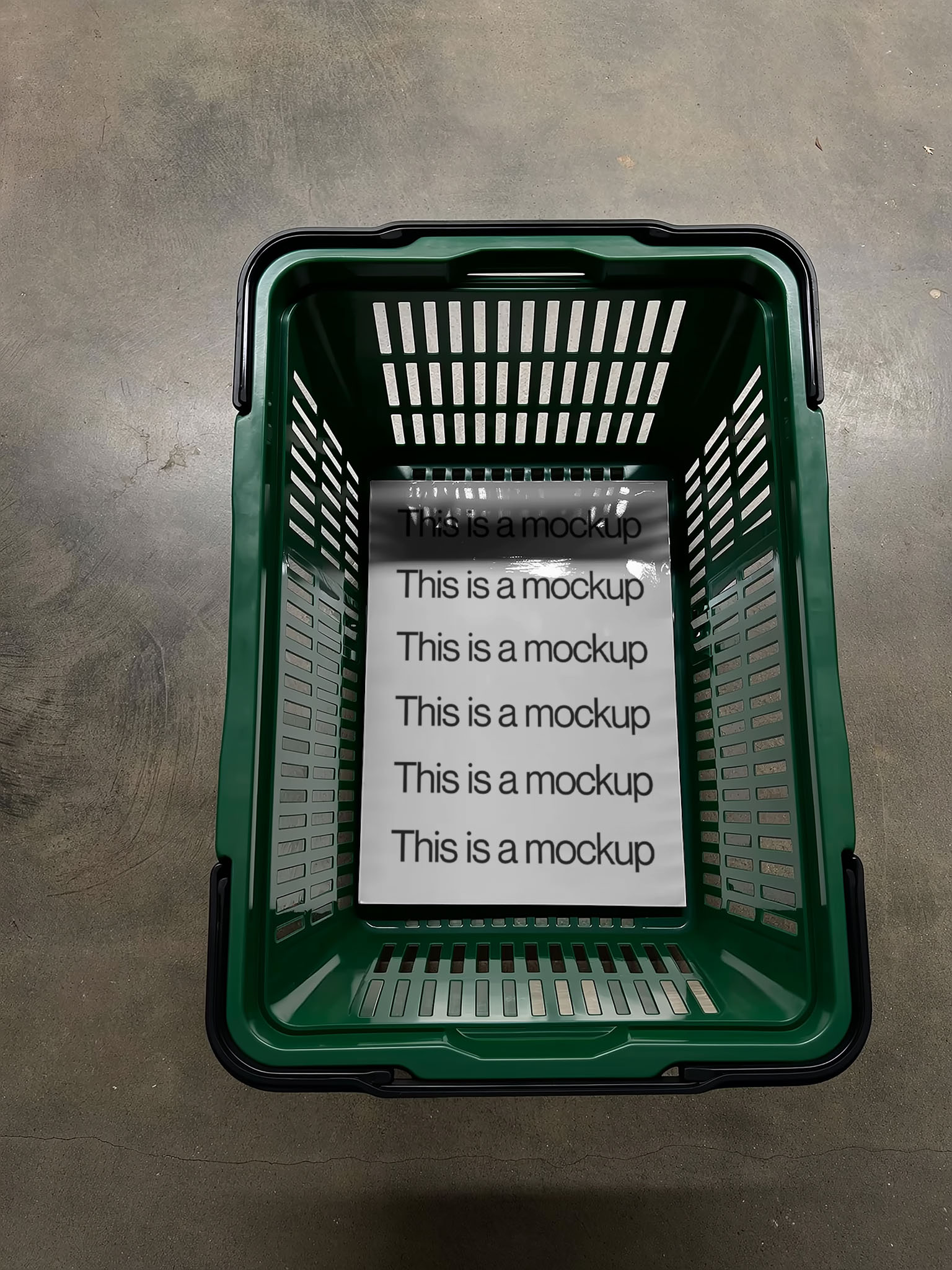 Magazine in Shopping Basket
