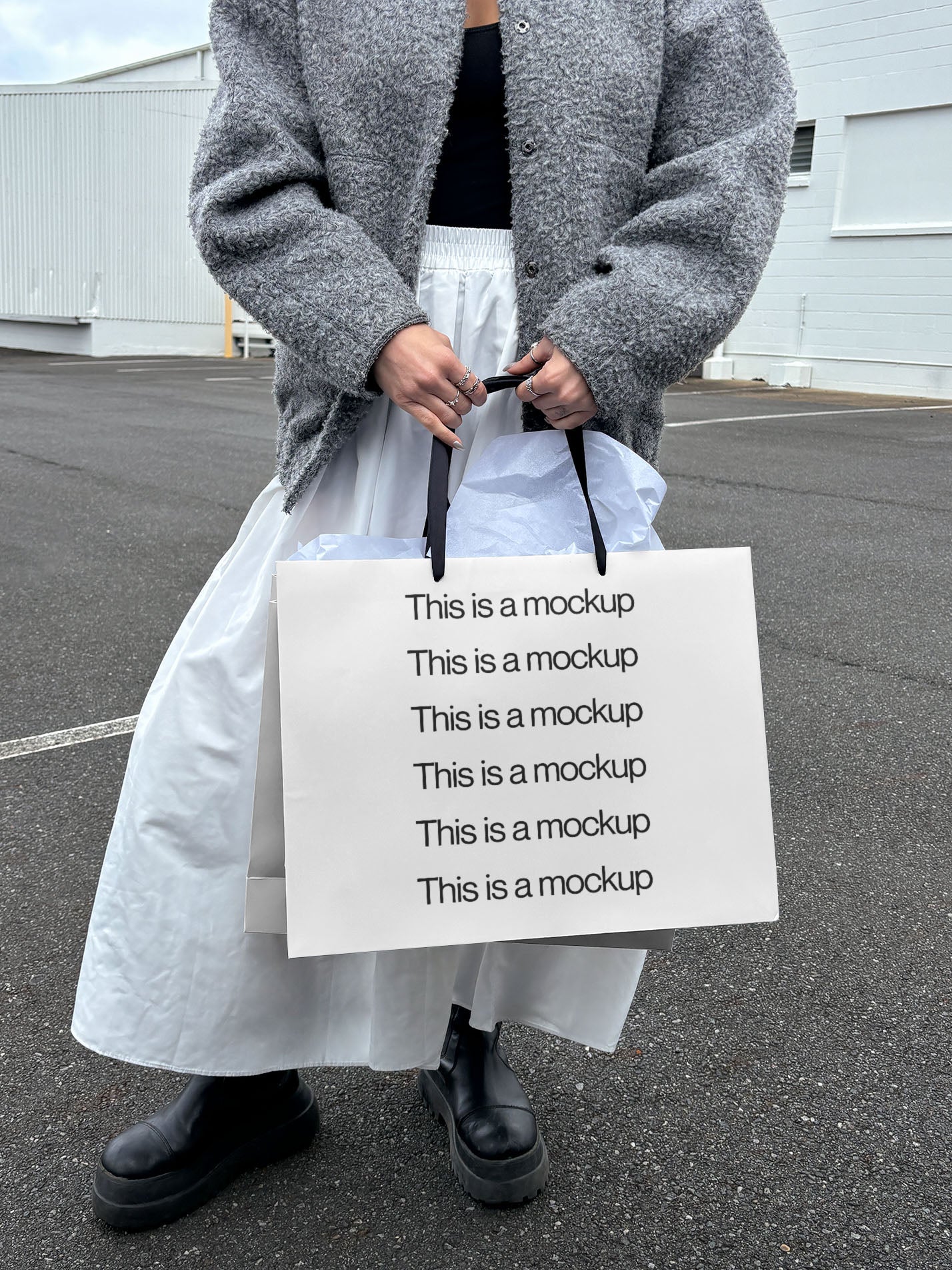 Shopping Tote Gloomy Mockup 01