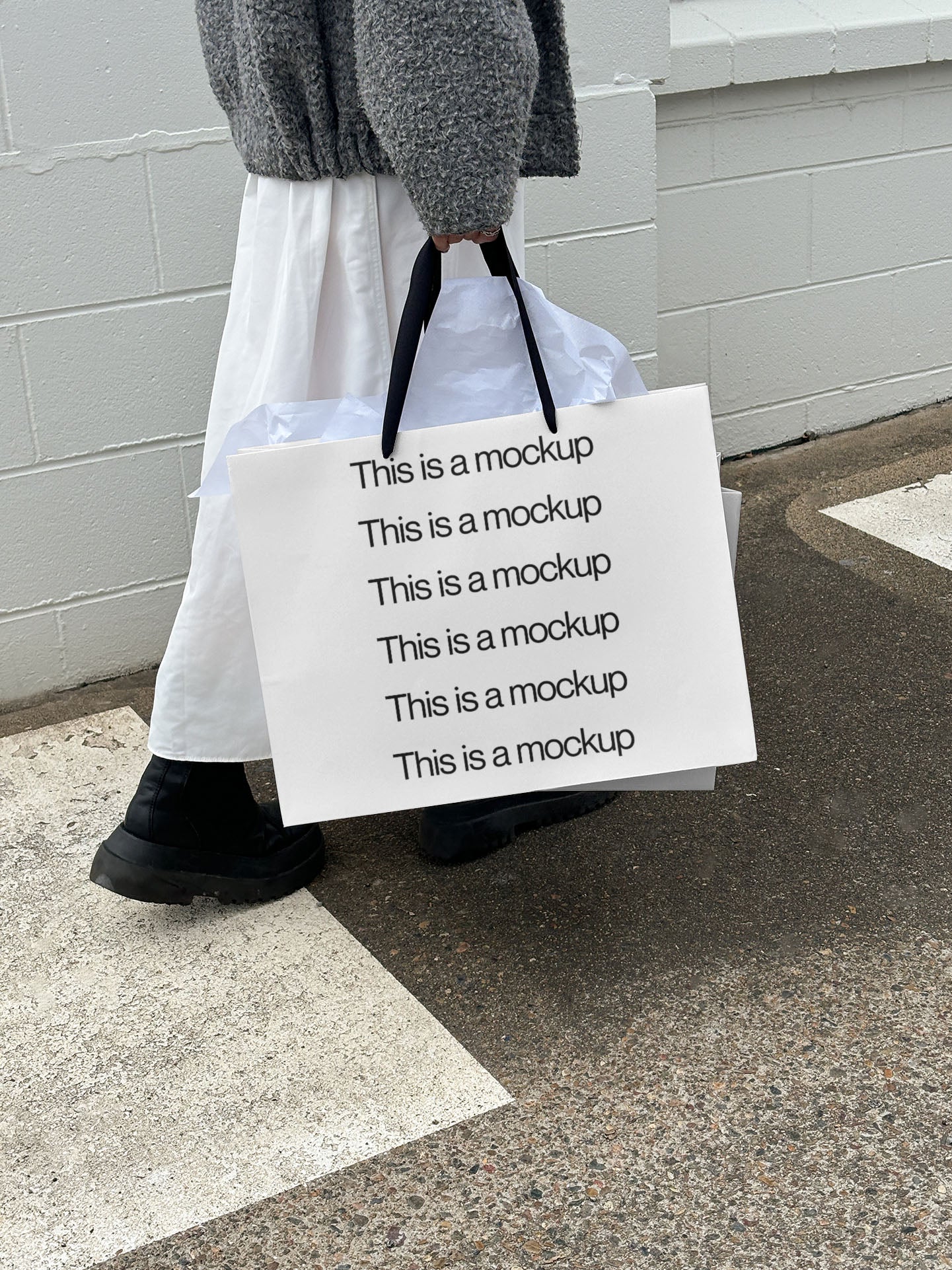 Shopping Tote Gloomy Mockup 03