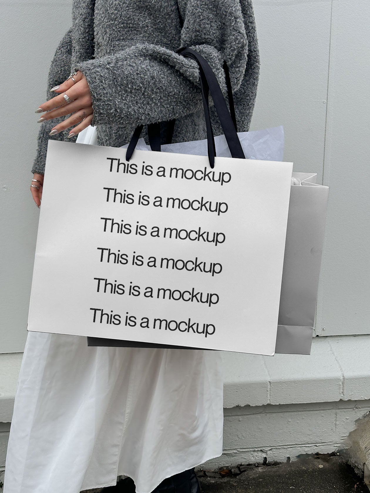 Shopping Tote Gloomy Mockup 05