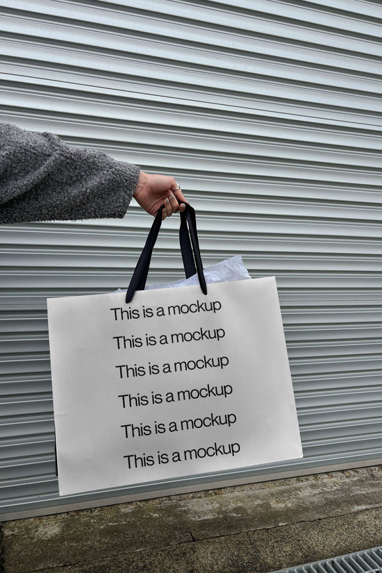 Shopping Tote Holding