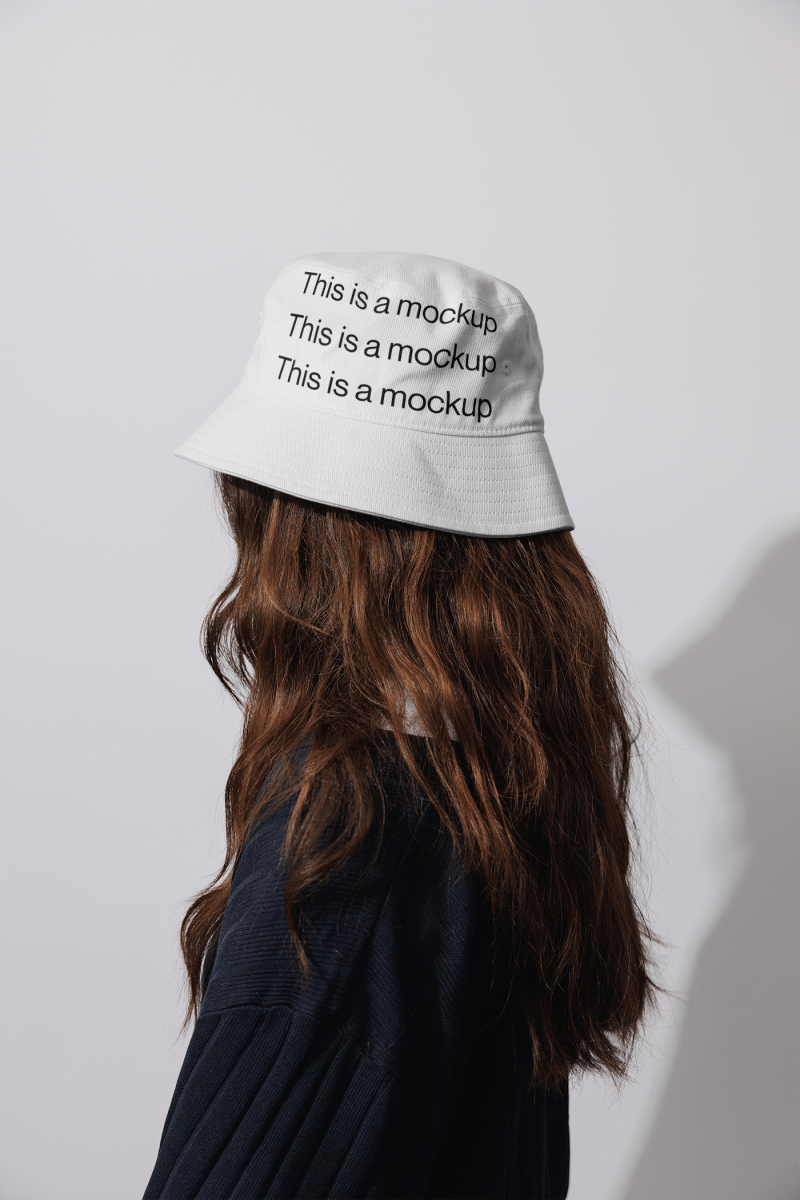 Bucket Hat Mockup Side - Mock Exchange