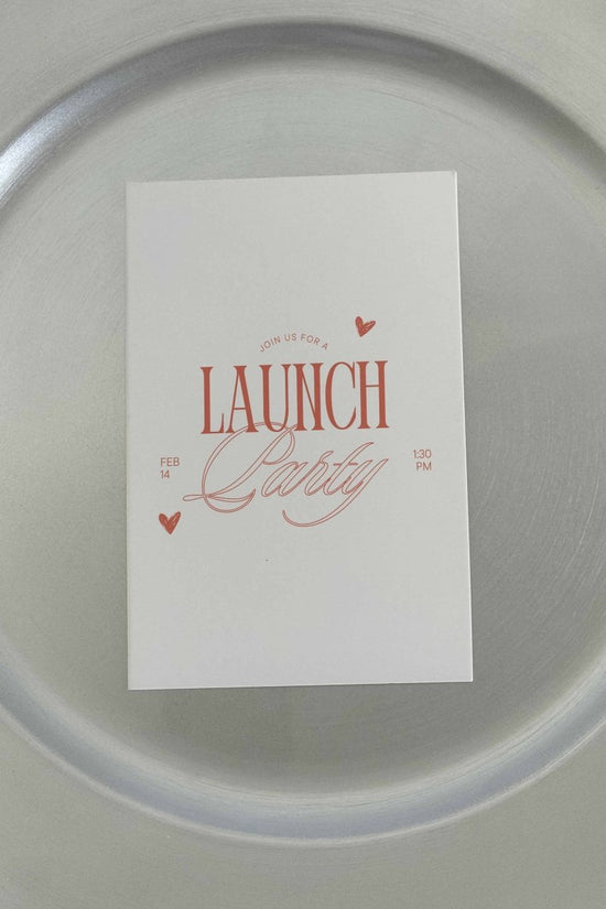 Card on Silver Plate 2 - Mock Exchange