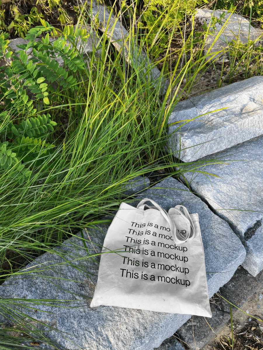Casual Everyday Tote Bag Mockup - Mock Exchange
