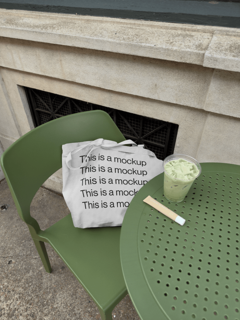 Casual Urban Coffee Break Mockup - Mock Exchange