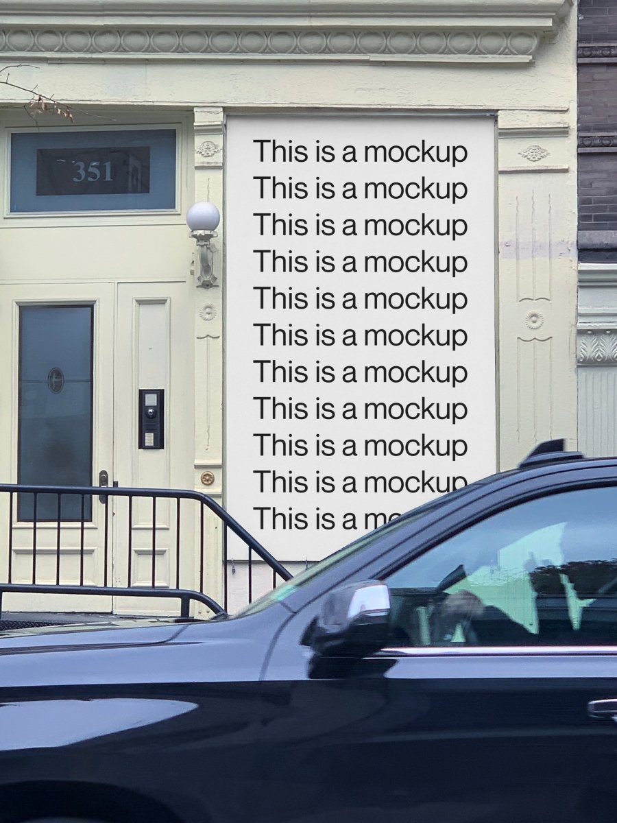 Classic Entry Billboard Mockup 1 - Mock Exchange