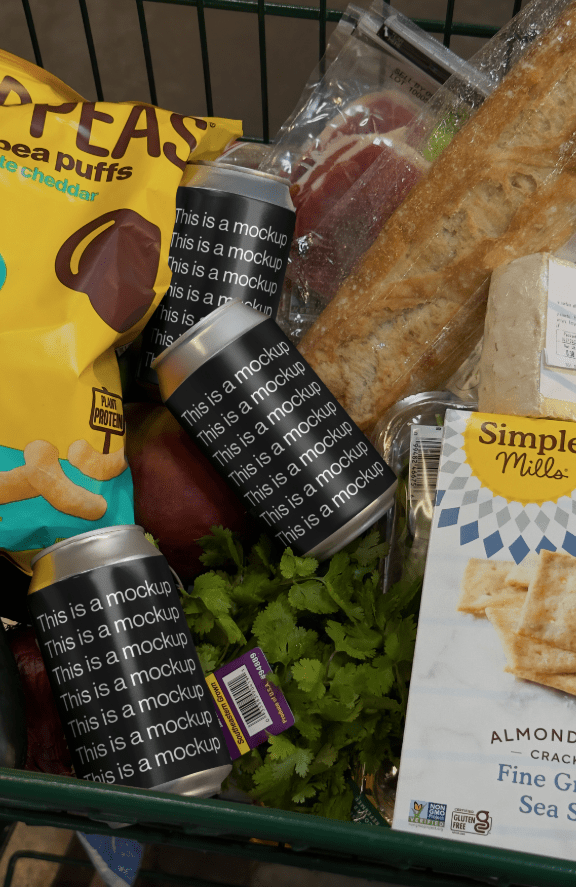 Contemporary Brew Can Mockup - Mock Exchange