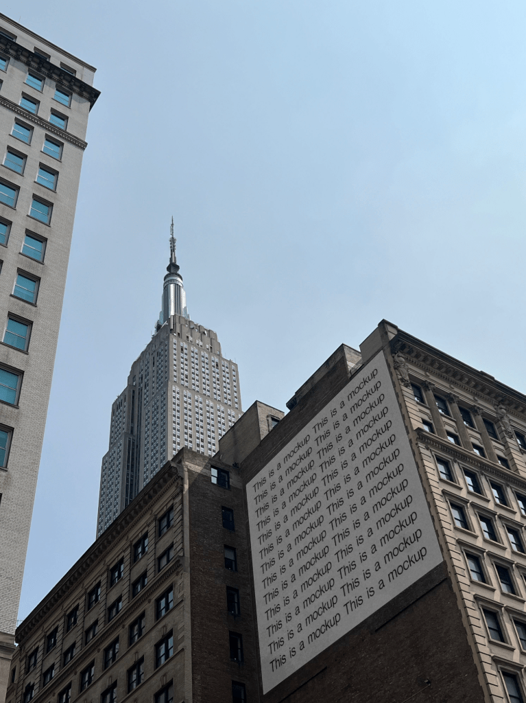 Downtown Mega Poster Billboard Mockup - Mock Exchange