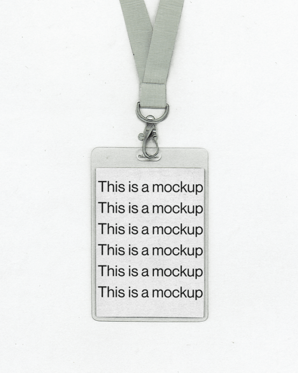 Flash ID Tag Minimal - Mock Exchange