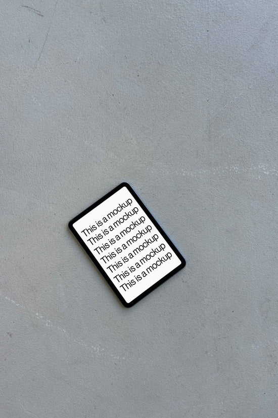 iPad Concrete 01 Mockup - Mock Exchange