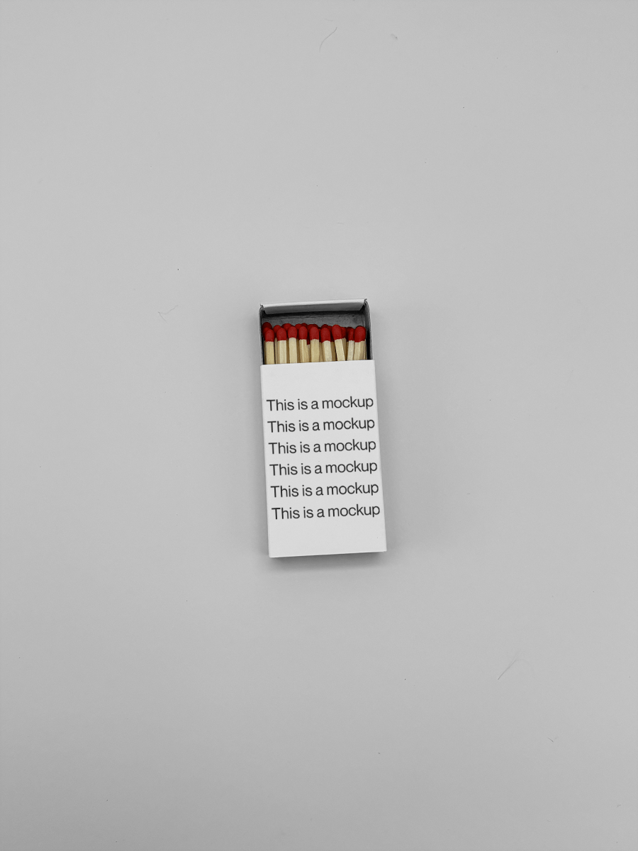 Matches on White Background - Mock Exchange