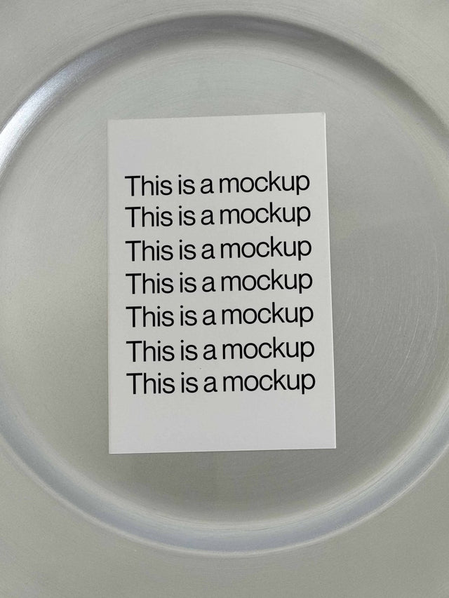 Minimal Branded Mockup Collection - Mock Exchange