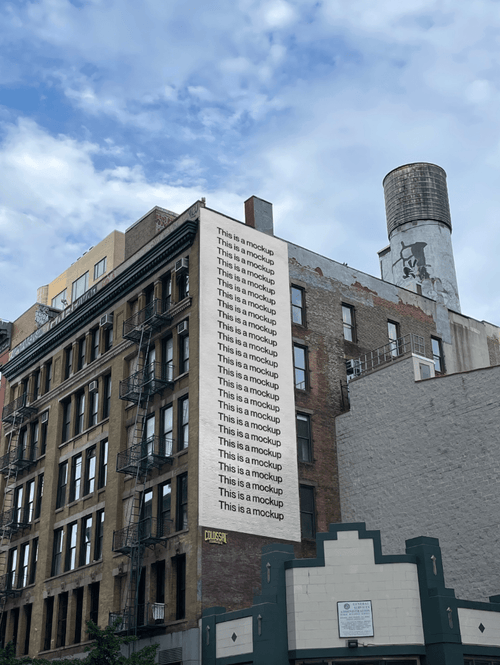 New York Billboard Mockup