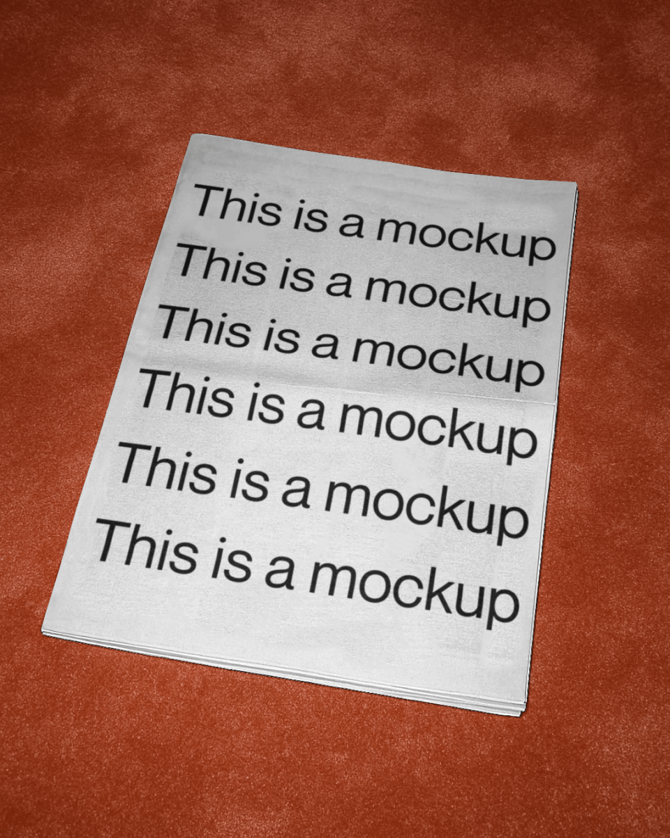 Newspaper Flash Carpet - Mock Exchange