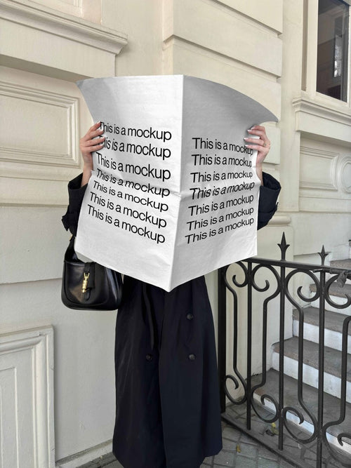 Newspaper Heritage Building 01 Mockup