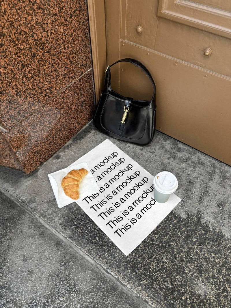 Newspaper Heritage Door 01 Mockup