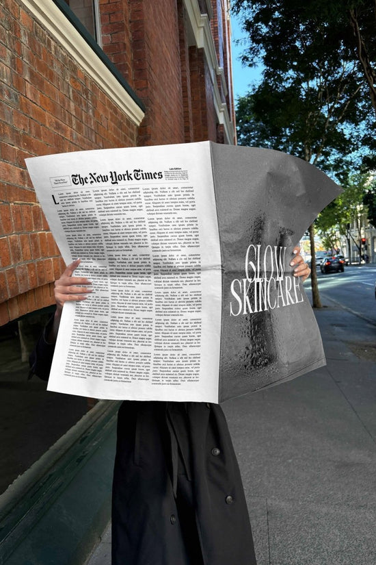 Newspaper Spread Urban Street 01 Mockup - Mock Exchange