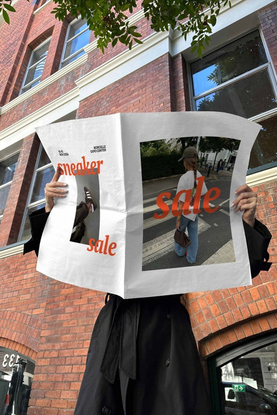 Newspaper Spread Urban Street 03 Mockup - Mock Exchange