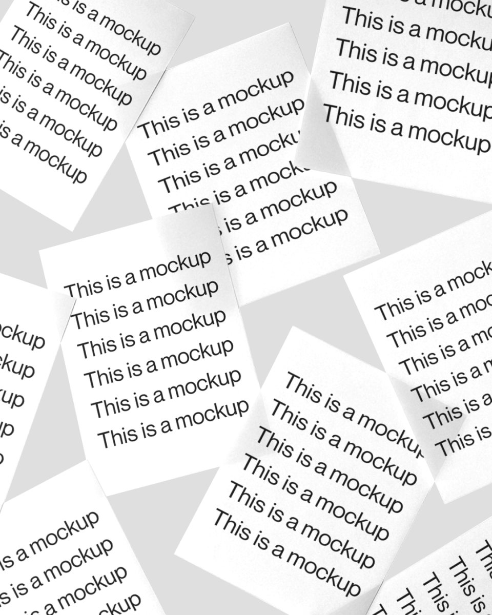 Paper Scattered Light Box - Mock Exchange