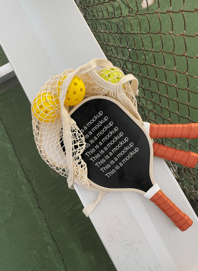 Pickleball Gear Mockup - Mock Exchange