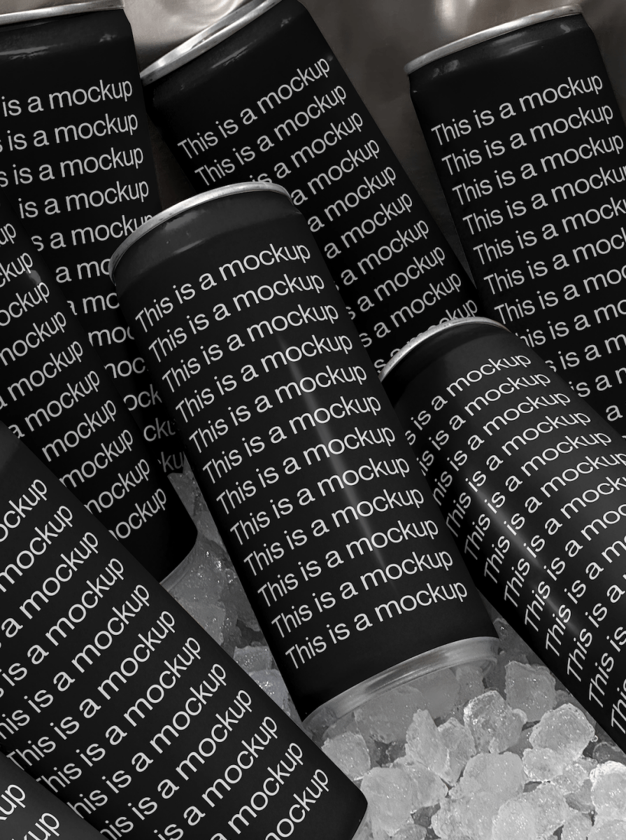 Slim Can Drink Mockup - Mock Exchange