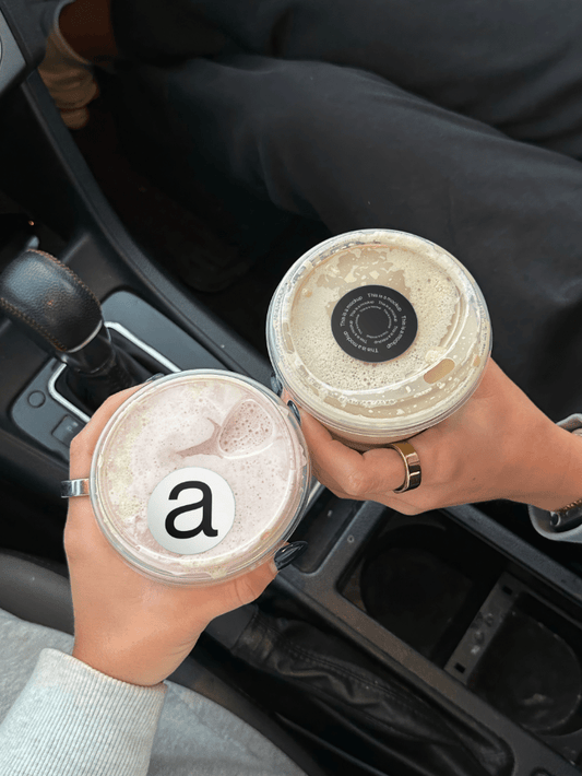 Takeaway Cup Sticker Mockup - Mock Exchange